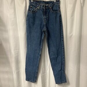 VINTAGE Jordache Womens Jeans 28 X 29 High Rise Zip Ankle Tapered USA 80s 90s